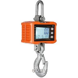1000KG 2000LBS 1T High Precision Aluminum Digital Crane Scale Heavy Duty Hanging