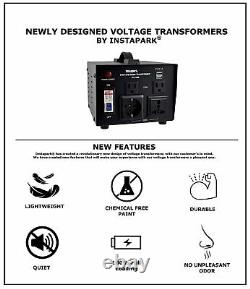 1000watt-3000Watt Voltage Converter Transformer Step Up/Down AC 110V 220V ITU