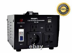 1000watt-3000Watt Voltage Converter Transformer Step Up/Down AC 110V 220V ITU