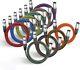 10-pack Heavy Duty Xlr Cable 6ft Multi-colored 3-pin Microphone Connections