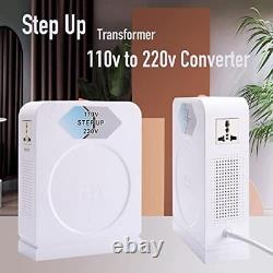 110V/120V to 220v Transformer Step Up Converter Voltage Watt Heavy-Duty Boos