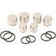 179-2263 Ac Delco Brake Caliper Pistons Set Of 6 Front New For Chevy Camaro Cts