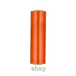 1 Roll Cast Machine Pallet Stretch Shrink Film Dark Orange 20 x 5000' 80 Gauge