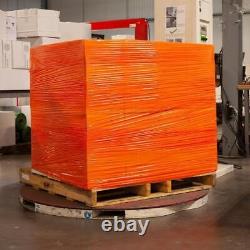 1 Roll Cast Machine Pallet Stretch Shrink Film Dark Orange 20 x 5000' 80 Gauge