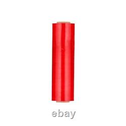 1 Roll Cast Stretch Wrap 20 x 5000' 80 Gauge Tint Red Shrink Film for Machine