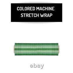 1 Roll Color Dark Machine Stretch Wrap, 20 x 5000' x 80 Ga, Green