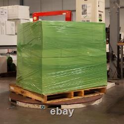 1 Roll Color Dark Machine Stretch Wrap, 20 x 5000' x 80 Ga, Green