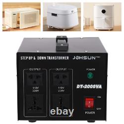 2000Watt Converter Transformer Step Up Step Down Heavy Duty AC 110V? 220V Voltage