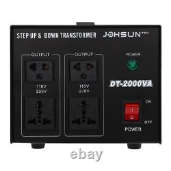 2000Watt Converter Transformer Step Up Step Down Heavy Duty AC 110V? 220V Voltage
