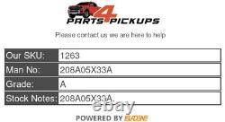 2014 Nissan Navara Catalytic Converter 2010-2015 208A05X33A