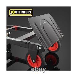 2025 Upgraded Convertible Hand Truck Dolly Cart, Heavy Duty 3 in 1 Hand Truck
