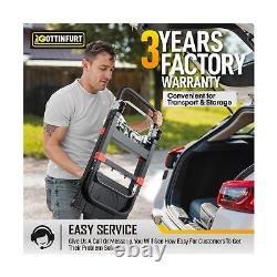 2025 Upgraded Convertible Hand Truck Dolly Cart, Heavy Duty 3 in 1 Hand Truck