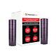 20 Rolls Cast Stretch Wrap 20x5000' 80 Ga Dark Purple Shrink Film For Machine