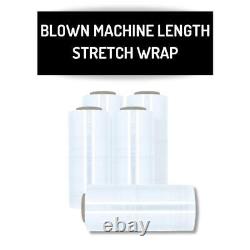 20 x 5000' 80 Gauge Blown Machine Pallet Stretch Wrap Cling Flim 40 Rolls