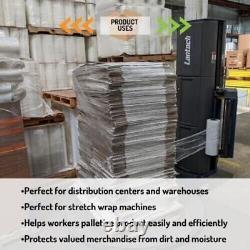 25 Rolls 19.7x5000' 63 Gauge Performance Machine Stretch Shrink Wrap Film Clear