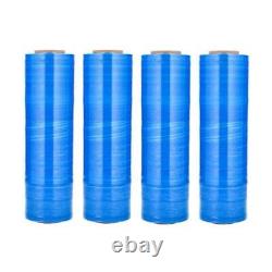25 Rolls Machine Pallet Stretch Wrap 20x 5000' 63 Gauge Tinted Blue Shrink Film