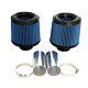 2.25cone Filters Air Intake Cleaner Filter For Bmw N54 135i 335i 335xi Z4 3.0l