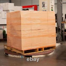 2 Rolls Cast Machine Pallet Stretch Shrink Film Tint Orange 20 x 5000' 80 Gauge