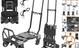 2-in-1 Folding Hand Truck, 330lbs Capacity Heavy Duty Dolly With Retractable