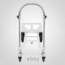 2 in 1 Heavy Duty Aluminum Hand Truck Dolly Convertible Utility Cart 1000Lb Load