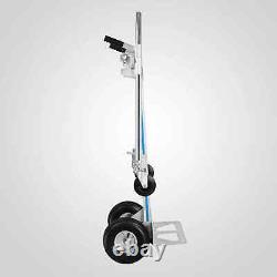 2 in 1 Heavy Duty Aluminum Hand Truck Dolly Convertible Utility Cart 1000Lb Load