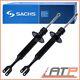 2x Sachs Shock Absorber Gas Front For Audi A4 B6 8e +convertible B6 B7 8h 00-09