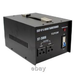 3000 Watt Step Up and Down Electrical Power Voltage Converter Transformer