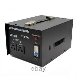 3000 Watt Step Up and Down Electrical Power Voltage Converter Transformer