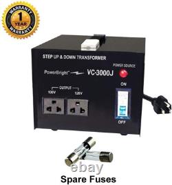 3000 Watts Japanese Voltage Transformers, Step Up and Down Japan 3000