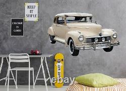 3D Convertible O19 Car Wallpaper Mural Poster Transport Wall Stickers Amy