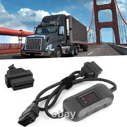 3XTruck Adapter 24V to 12V Cable Heavy Duty Truck Converter Work with Launch X4