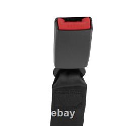 3 Point Safety Seat Belt Straps 1Set Heavy Duty Adjustable Retractable