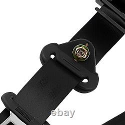 3 Point Safety Seat Belt Straps Heavy for Duty Car Truck Adjustable Retractable