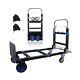 3 In1 Heavy Duty Convertible Hand Truck Dolly Cart, Folding Trolley Cart With