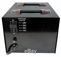 5000W Watt Step Up Down Electric Power Voltage Converter Transformer Heavy Duty