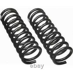 5030 Moog Set of 2 Coil Springs Front New for Chevy Olds Le Sabre Cutlass Pair