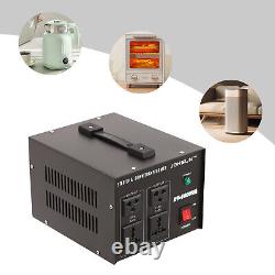 800W Heavy Duty Voltage Converter Transformer AC 220V to 110V Step Up/Step Down