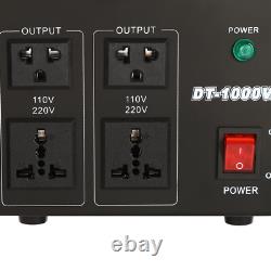 800W Heavy Duty Voltage Converter Transformer AC 220V to 110V Step Up/Step Down