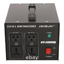800W Heavy Duty Voltage Converter Transformer AC 220V to 110V Step Up/Step Down