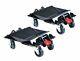 Atd Tools 7469 Heavy-duty Convertible Car Dolly Set (one Pair) Brand New