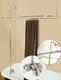 Add A Shower Converter Kit For Clawfoot Tub With Diverter Faucet & Rod Chrome