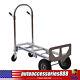 Aluminum Hand Truck With Handle Heavy Duty Convertible Folding Dolly Cart 770 Lbs
