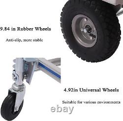 Aluminum Hand Truck with Handle Heavy Duty Convertible Folding Dolly Cart 770 Lbs
