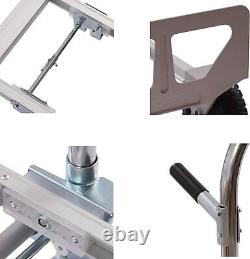 Aluminum Hand Truck with Handle Heavy Duty Convertible Folding Dolly Cart 770 Lbs