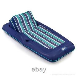 Aqua Premium Convertible Pool Float Lounge Extra Large Heavy Duty, Infla