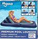 Aqua Premium Convertible Pool Lounger, Inflatable Pool Float, Heavy Duty, X-larg