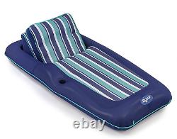 Aqua Premium Convertible Pool Lounger, Inflatable Pool Float, Heavy Duty, X-Larg