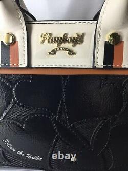 Authentic Playboy High Quality Faux Leather Ladies Handbag New With Tags