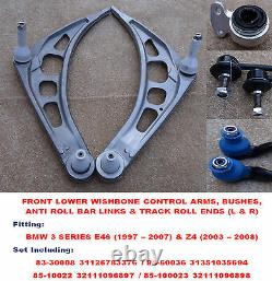 BMW Z4 Convertible (03 08) Front Lower Wishbone Control Arms Full Kit