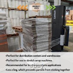 Blown Machine Pallet Shrink Wrap Clear 20 x 5000' 80 Gauge Stretch Film, 1 Roll